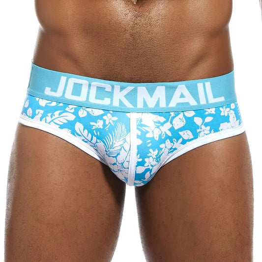 Volt Under Men’s Comfortable Cotton Printed Briefs by Jockmail